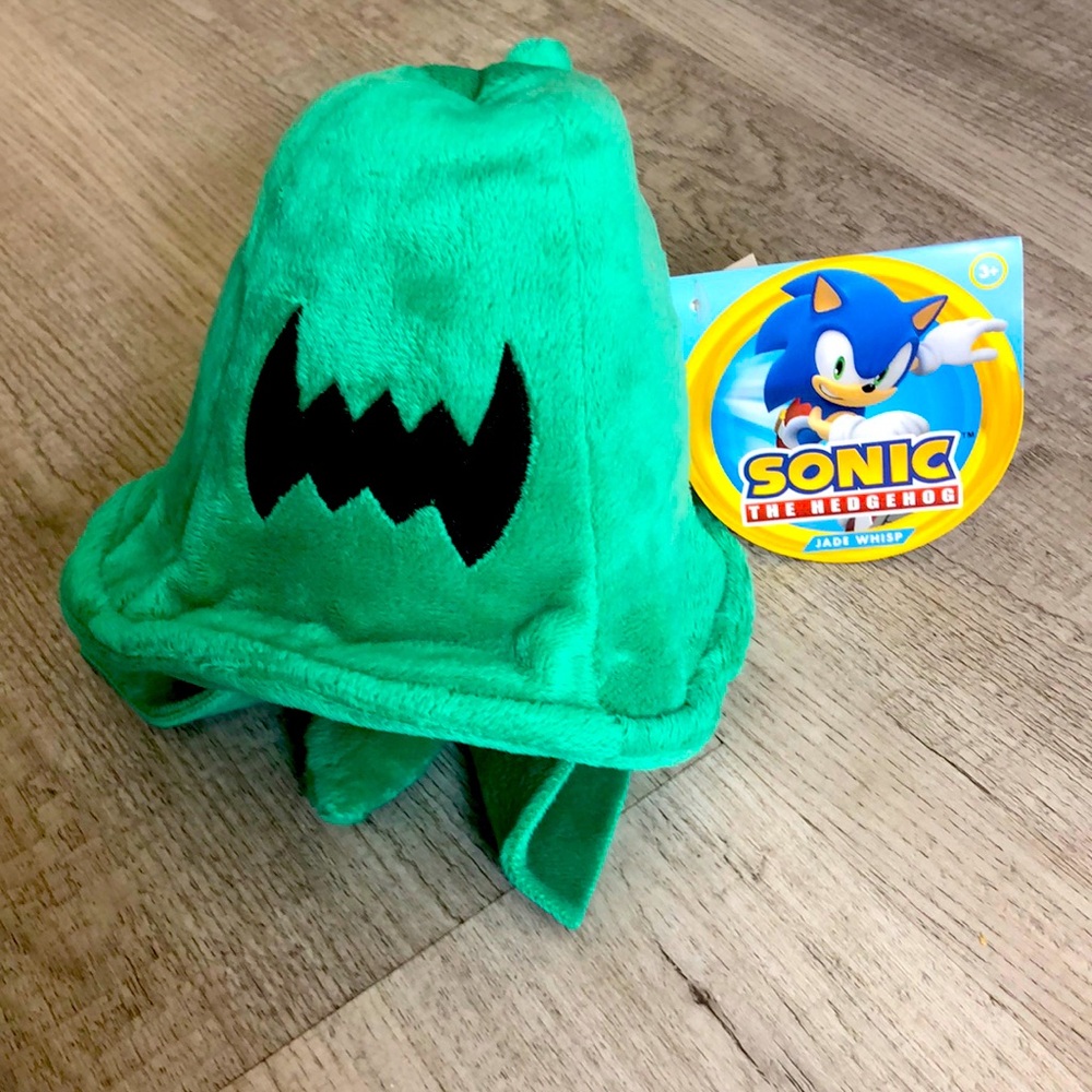 SONIC THE HEDGEHOG PLUSH JADE WHISP NEW WITH TAGS!! 💚